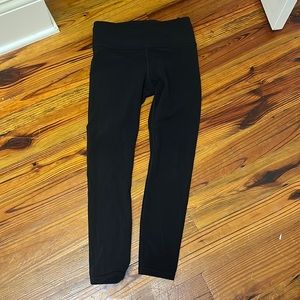 Athleta Elation black 7/8 tight
